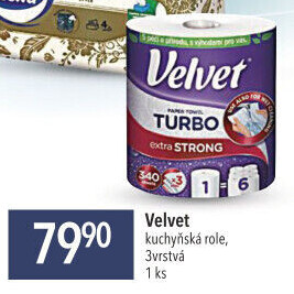 Kuchyňské utěrky 3vrstvé Turbo Velvet