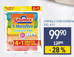 Mikroutěrka Microfibre Spontex