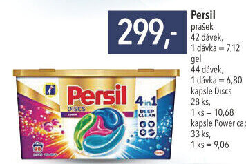 Prací kapsle Discs 4v1 Persil