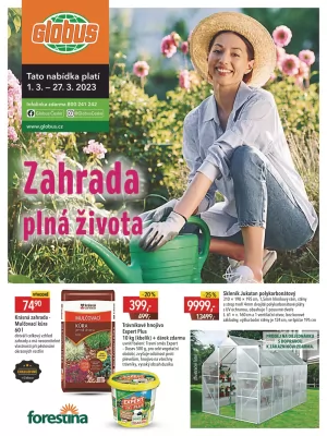 akční leták Globus 1.3.2023-27.3.2023