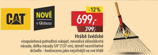Hrabě na listí švédské CAT