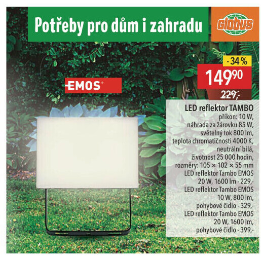 LED reflektor Tambo Emos