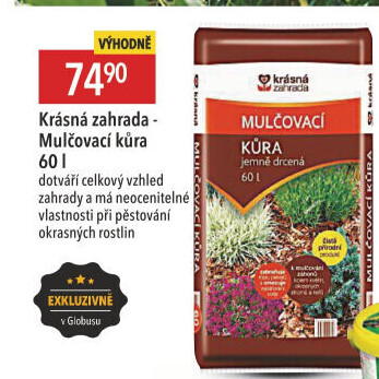 Mulčovací kůra Krásná zahrada
