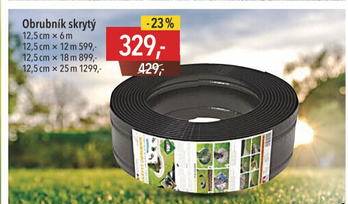 Skrytý obrubník