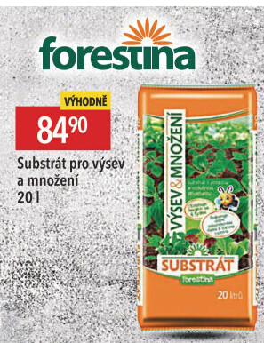 Substrát pro výsev a množení Forestina