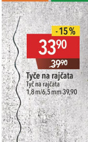 Tyč na zeleninu