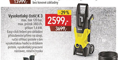 Vysokotlaký čistič K3 Kärcher