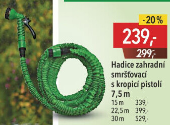 Zahradní hadice flexibilní