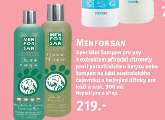 Šampon pro psy Menforsan