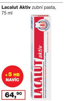 Pasta na zuby Aktiv Lacalut