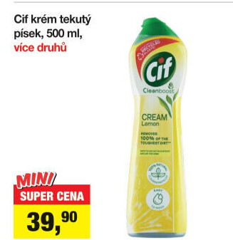 Krémový čistič Cif Cream