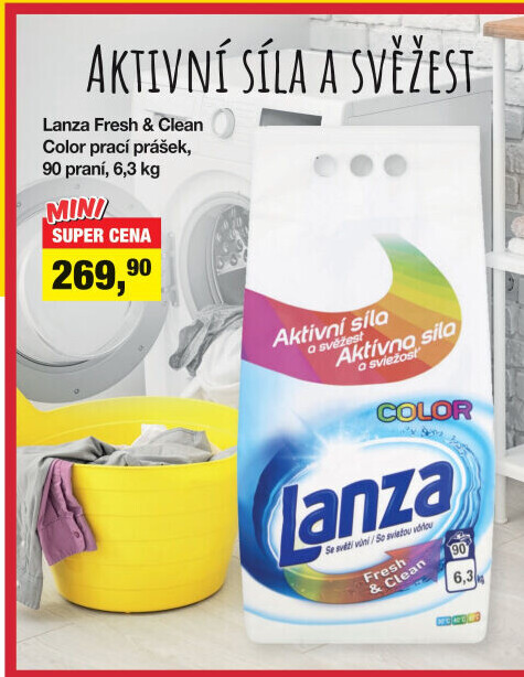Prací prášek Lanza
