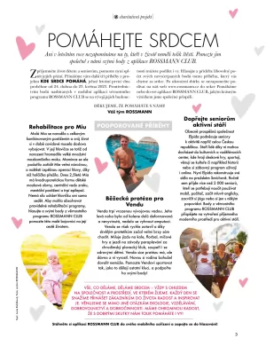 akční leták ROSSMANN drogerie 1.3.2023-25.4.2023