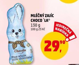 Čokoládový zajíc Choco'