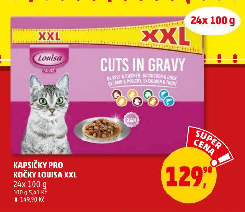 Kapsičky pro kočky Louisa