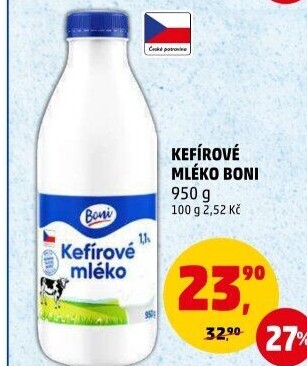 Kefírové mléko Boni
