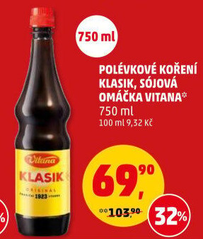 Koření polévkové tekuté Klasik Vitana