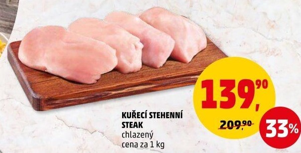 Kuřecí stehenní steak