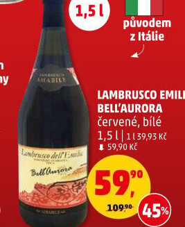 Lambrusco Emilia Bell'