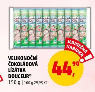 Lízátko čokoládové Douceur