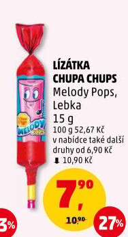 Lízátko Melody Pops Chupa Chups