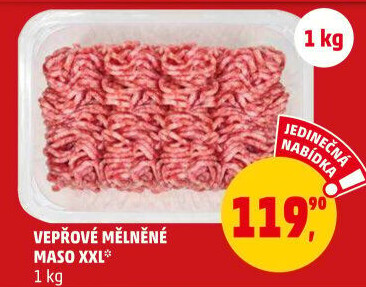 Maso mleté vepřové