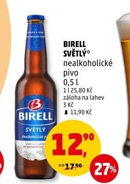 Nealkoholické pivo Birell