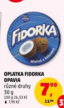 Oplatky Fidorka Opavia