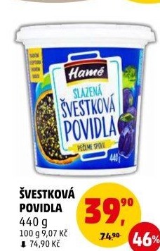 Povidla Hamé