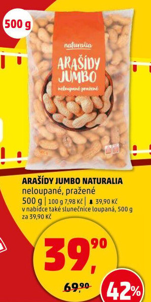 Slunečnice loupaná Naturalia