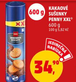 Sušenky slepované Penny