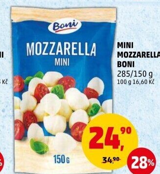 Sýr Mozzarella třešinky Boni