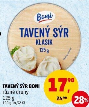 Sýr tavený Boni