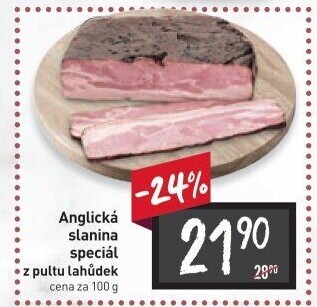 Anglická slanina speciál