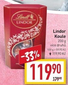 Bonboniéra Pralinky Lindor Lindt