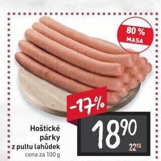 Párky hoštické