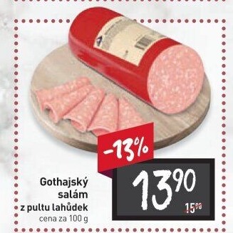 Salám Gothaj Kostelecké uzeniny