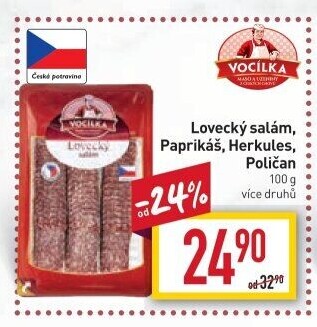Salám lovecký Vocílka