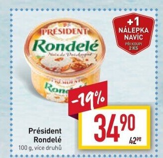 Sýr termizovaný Rondelé President