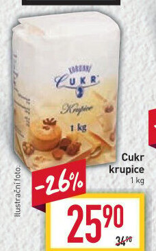 Cukr krupice