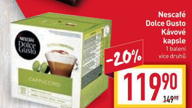 Kapsle Dolce Gusto Nescafé