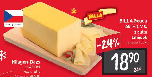Sýr Gouda 48% Billa