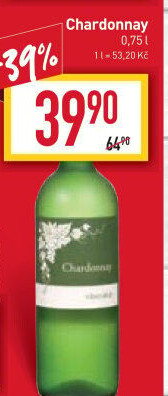 Víno Chardonnay