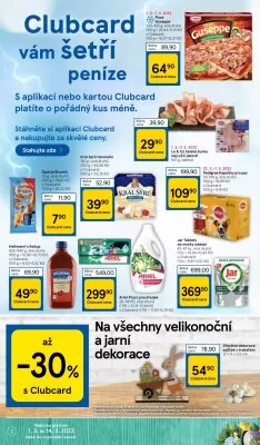 akční leták Tesco 1.3.2023-7.3.2023