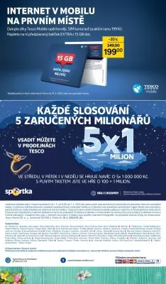 akční leták Tesco 1.3.2023-7.3.2023