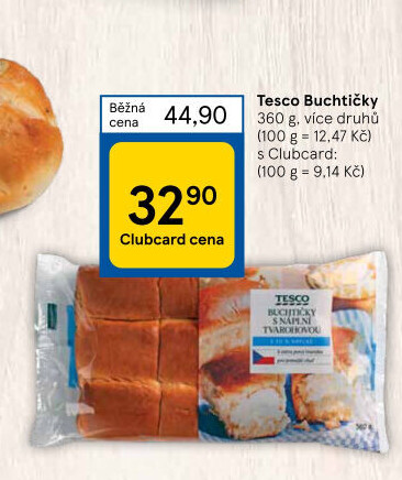 Buchtičky české Tesco