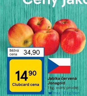 Jablka Jonagold - Tesco akcniletaky.com