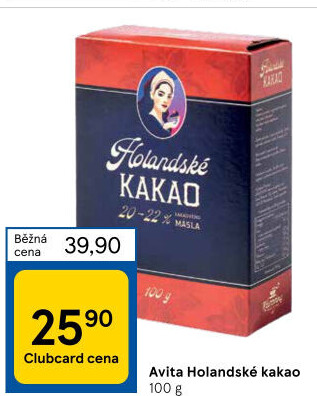 Kakao holandské Avita