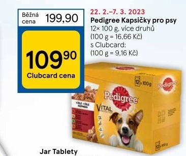 Kapsičky pro psy Pedigree