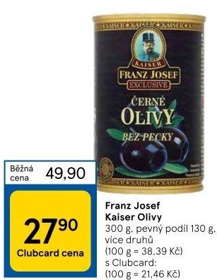 Olivy Exclusive Franz Josef Kaiser